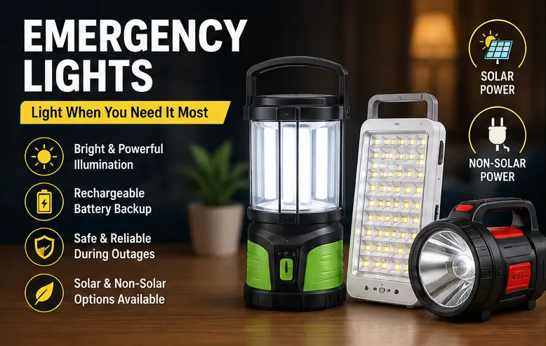 best emergency lights for summer power cuts in india