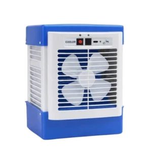compact mini air cooler for small room and desk use