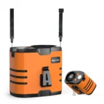 portable waist fan for outdoor summer use