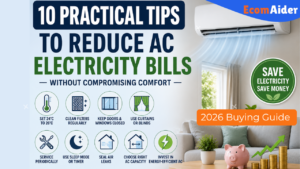 10 practical tips to reduce AC electricity bill without compromising comfort